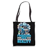 Frontend Developer Programming Coder Software Programmer Tote Bag