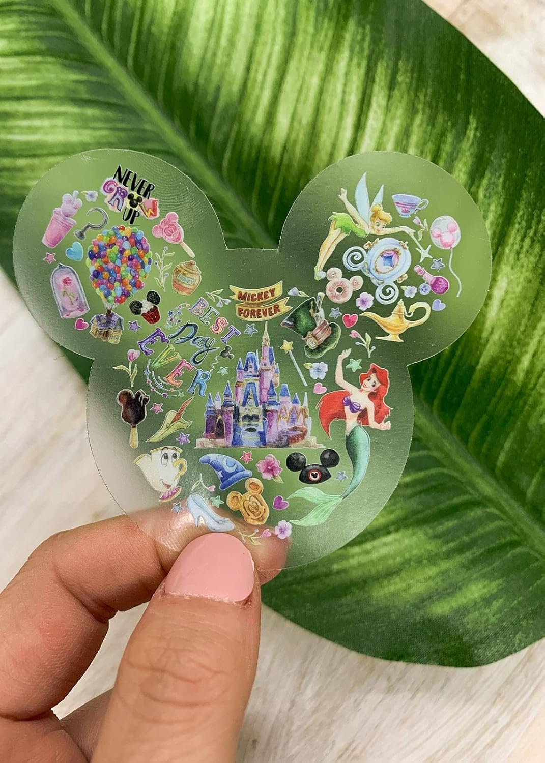 store Believe in Magic Max 59% OFF Clear Decal Mouse Die Ma Cut Sticker