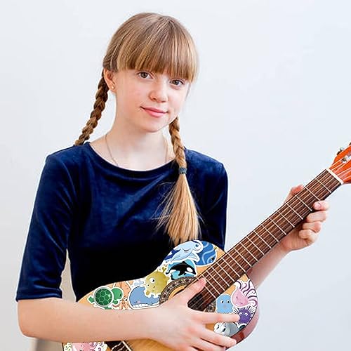 Miniatura 2 de Eseres 63 calcomanías de océano lindas para adultos y adolescentes, vinilo impermeable, calcomanías de vida marina para botella de agua, hidroflask,