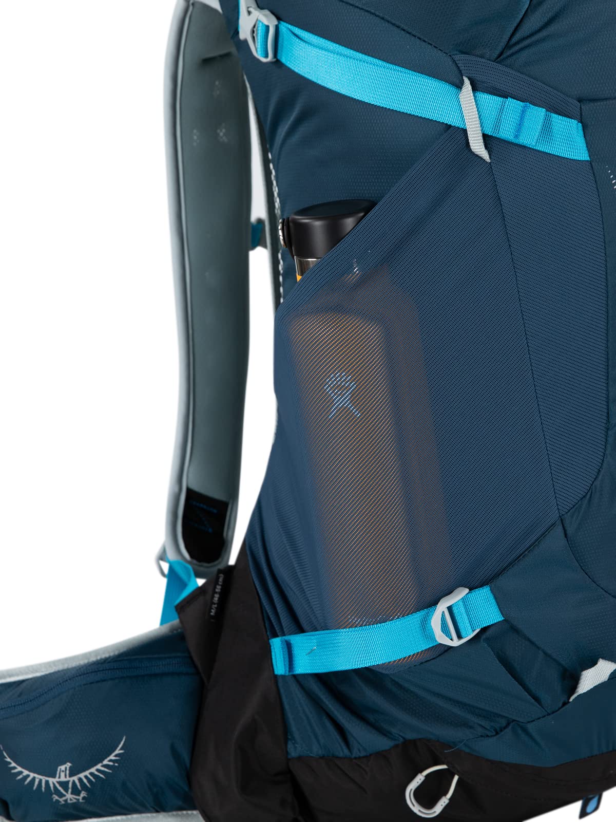 Osprey Hikelite plecak turystyczny unisex – lekki, nienaganna wentylacja z zawieszeniem AirSpeed, minimalistyczny i zrównoważony design, w zestawie pokrowiec przeciwdeszczowy