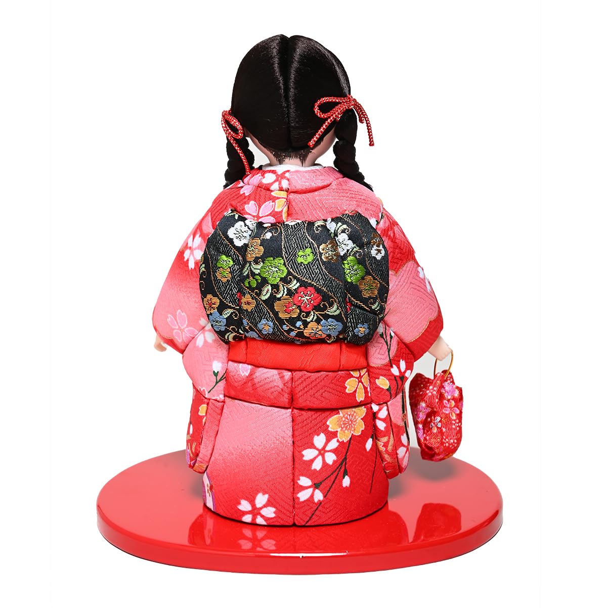 Amazon | 【木目込市松】【市松人形】市松人形5号 木目込京都西陣友禅