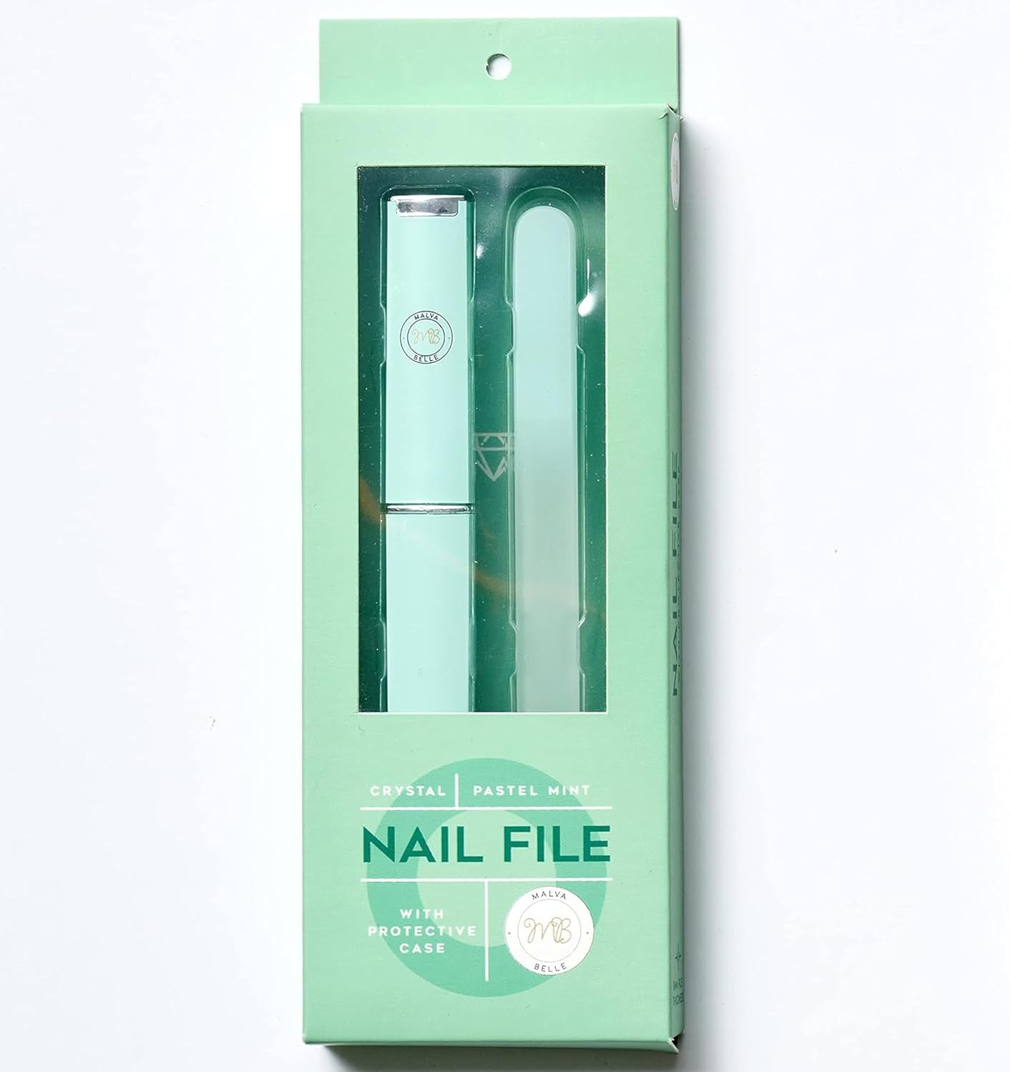 Best Crystal Glass Nail File Long Lasting Double Sided Tempered Glass