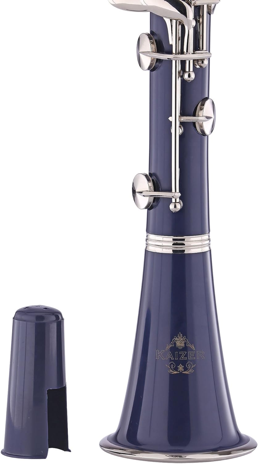 Kaizer Clarinet B Flat Bb Navy Blue CLE-1000NY