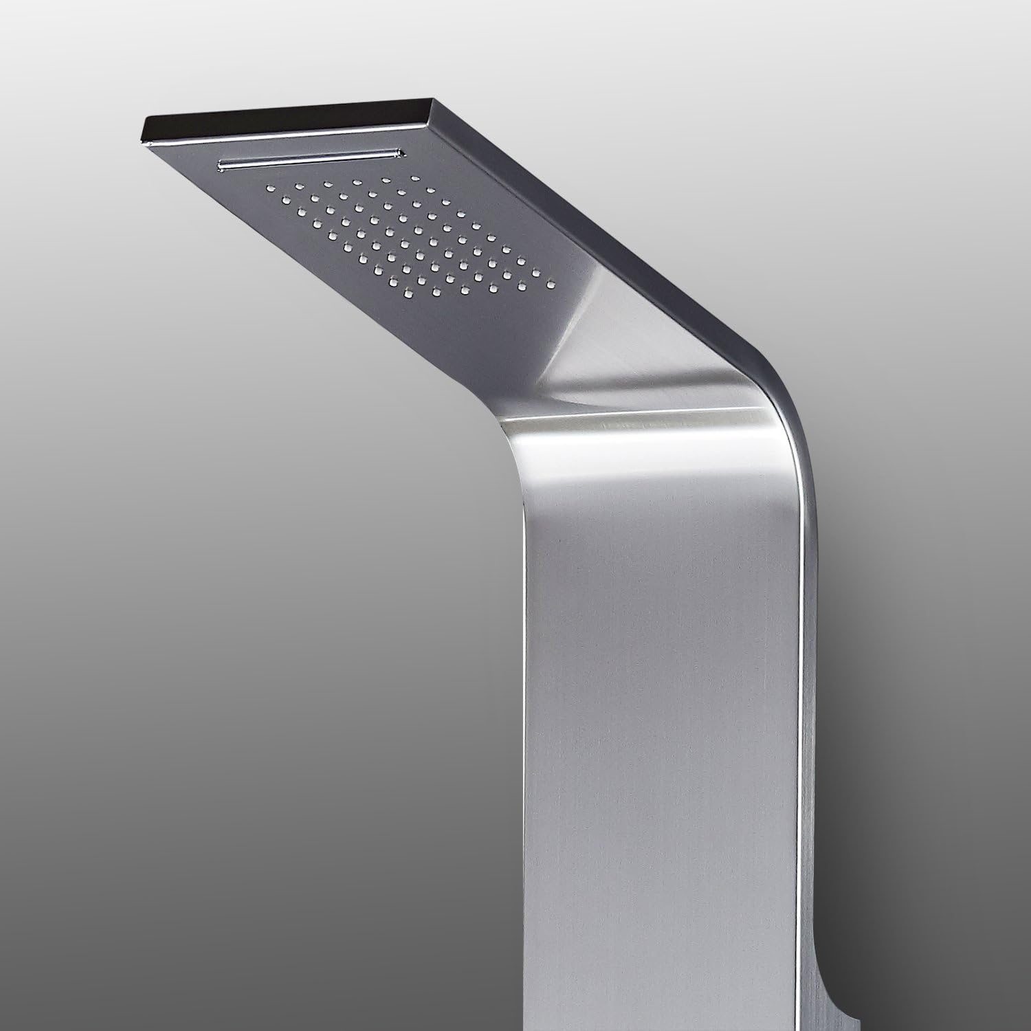 Lіmіtеd Stосk Vantory Shower Panel Tower Massage System Column Head SUS #304 Stainless Steel Multi-Function with Rainfall Waterfall Body Jets,Tub Spout, Brushed Nickel Rеvіеw Vantory Shower Panel Tower Massage System Column Head SUS #304 Stainless Steel Multi-Function with Rainfall Waterfall Body Jets,Tub Spout, Brushed Nickel