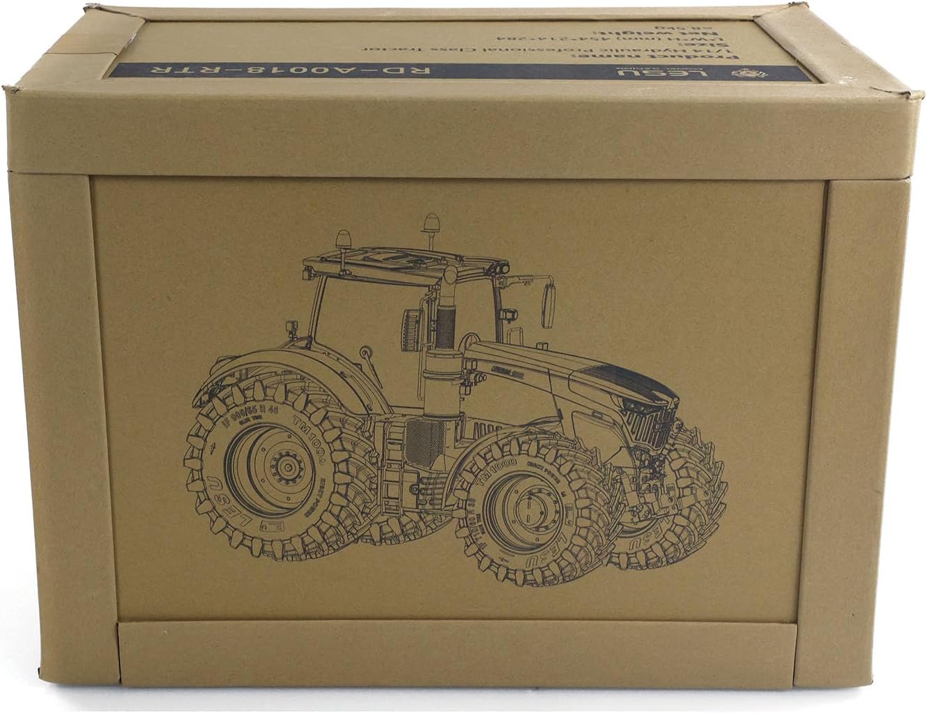 TOUCAN RC HOBBY LESU AOUE 1050 4x4 1/14 Metal Hydraulic RC Tractor Truck Car PL18EV Lite Radio Battery