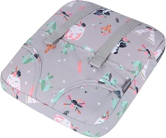 Bebamour Doll Carrier Backpack, 100% Cotton, Kids Backpack for Dolls Accessories Storage Bag