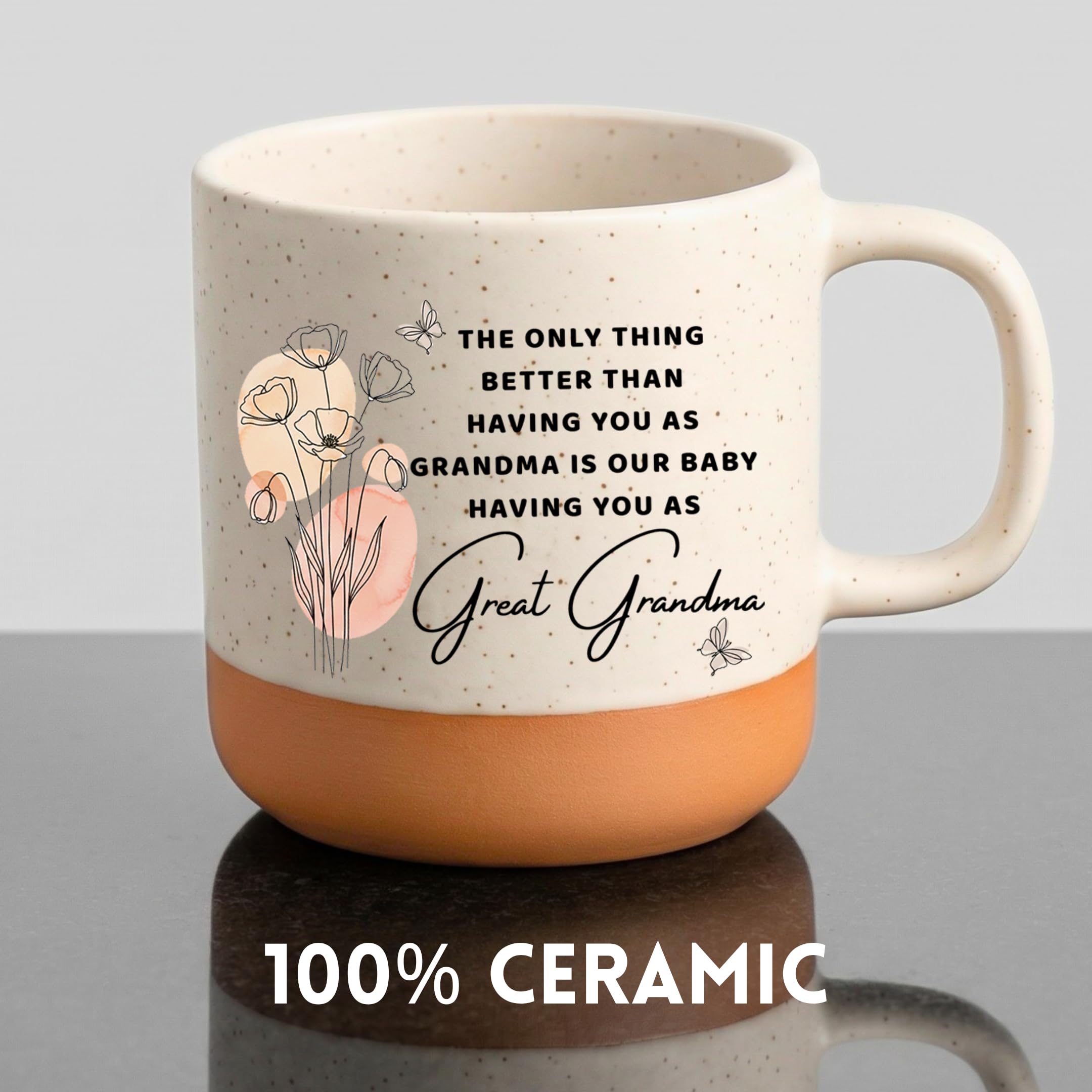 Mothers Day Gifts for Great Grandma, Great Grandma Coffee Mug 13oz, Sentimental Mothers Day Gift for Her, Great Grandmother Gifts