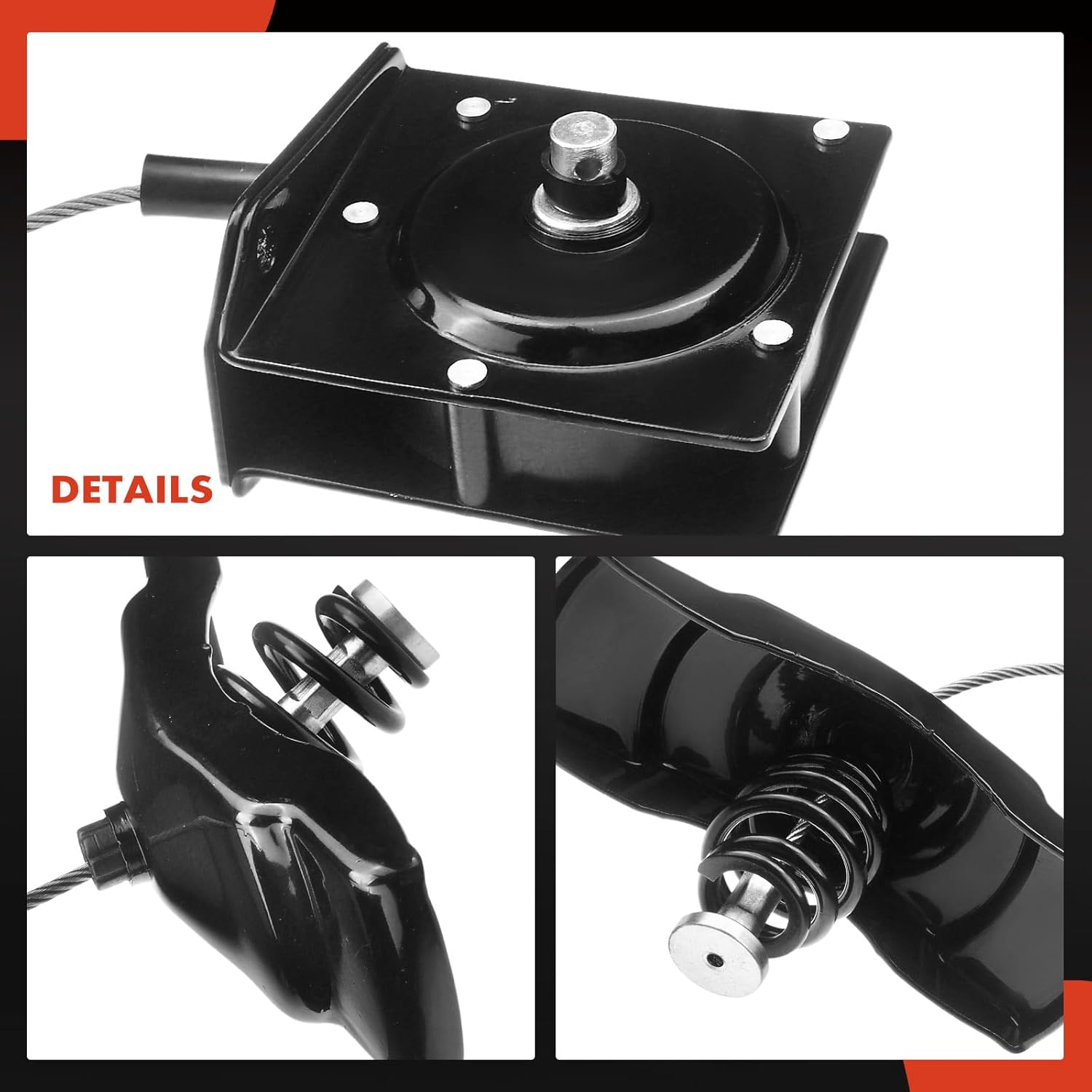A-Premium Spare Tire Hoist Assembly Tire Winch Carrier Holder Compatible with Dodge Ram 1500 2002-2005 Ram 2500 Ram 3500 2003-2012 Truck