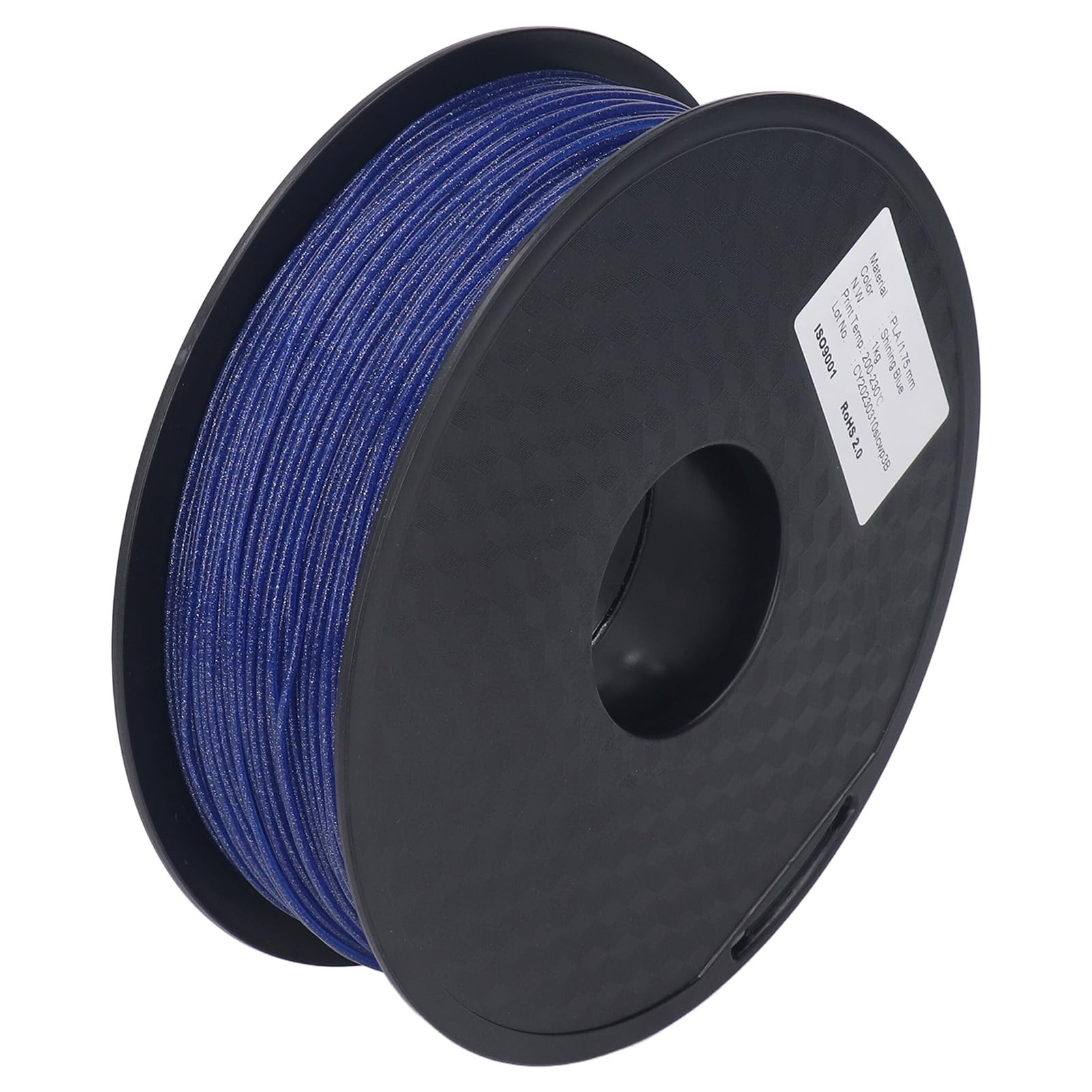 Glänzend Blaues PLA Seiden Filament 1,75mm, 1kg