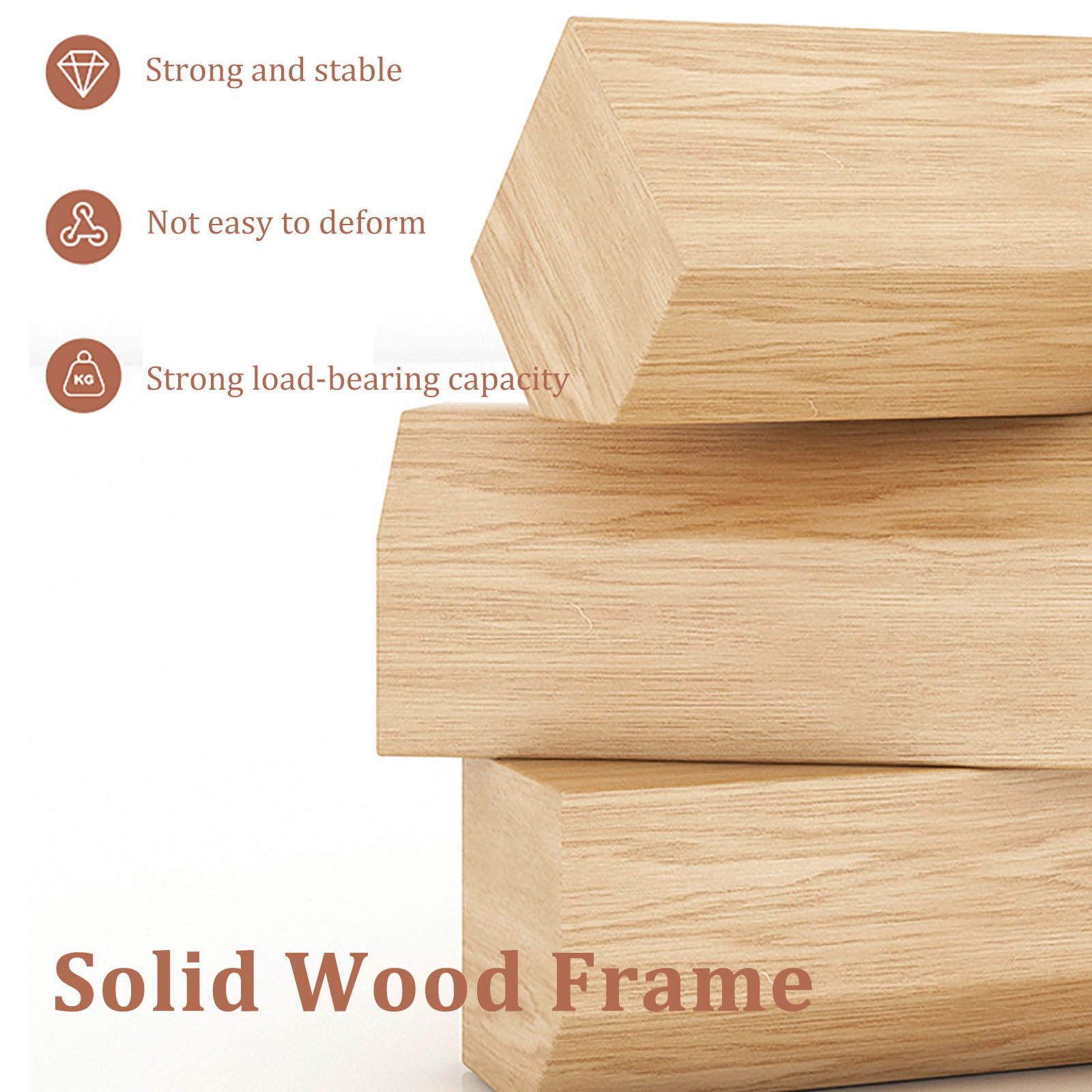 Cassapanca in Velluto, Panca Contenitore Imbottito in Spugna, Poggiapiedi in Legno Massello, Panca Scarpiera per Soggiorno Camera da Letto Spogliatoio Ingresso(Width 31.5in/80cm, Light Khaki)