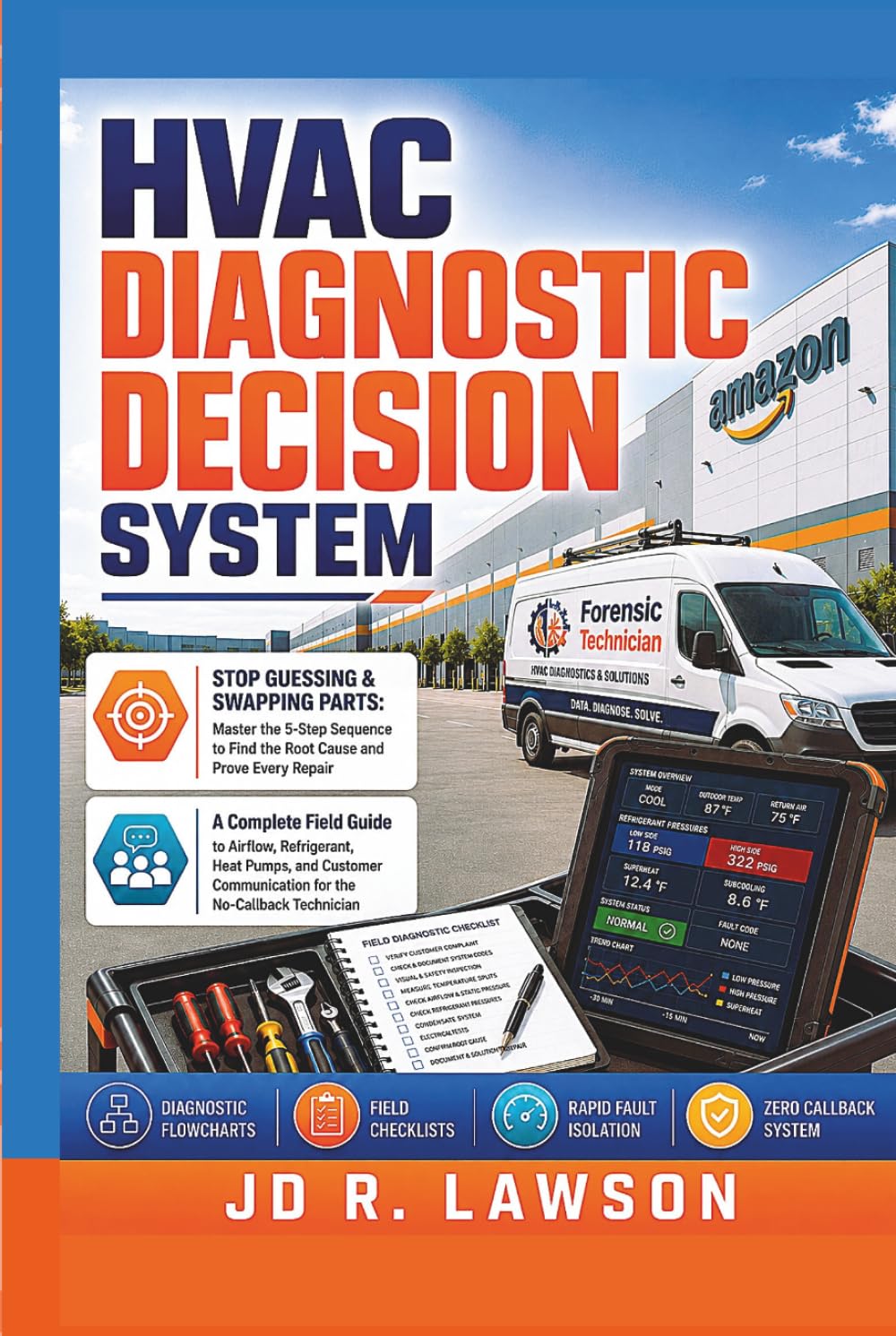 HVAC DIAGNOSTIC DECISION SYSTEM: The Working Technician's Complete Guide to HVAC Diagnosis, Callbacks & Field Mastery (HVAC Field Mastery Series)