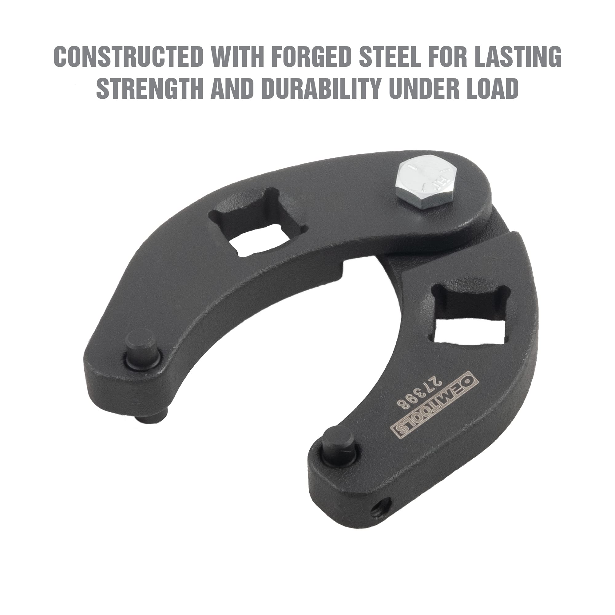 OEMTOOLS 27398 Adjustable Gland Nut Wrench, Fits Gland Nuts From 1" to