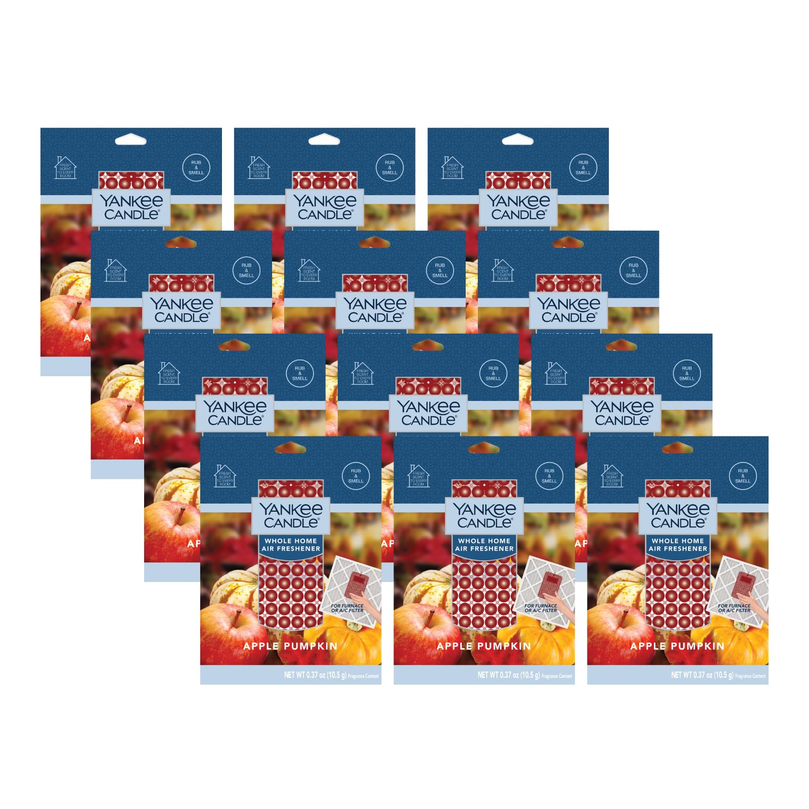 Yankee Candle Apple Pumpkin Yankee Candle Whole Home Air Freshener (Pack of 12)