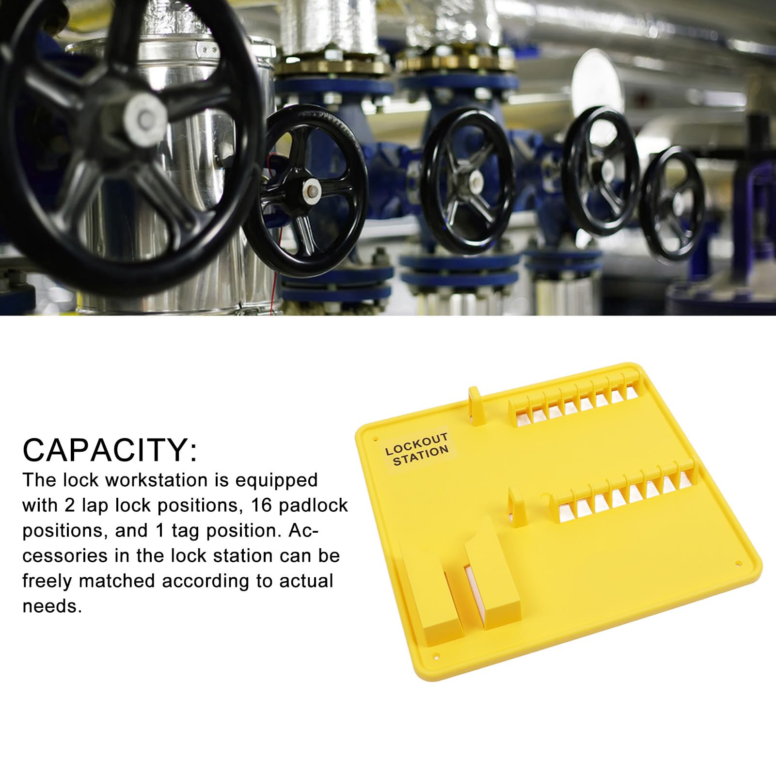 Padlock Lockout Board Safety Padlock Organization Lockout Tagout ...