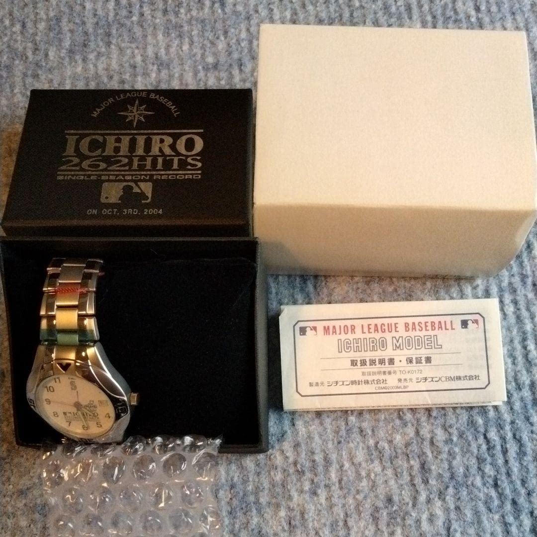 Amazon.co.jp: イチロー 腕時計 WBCプログラム 優勝新聞 : ファッション