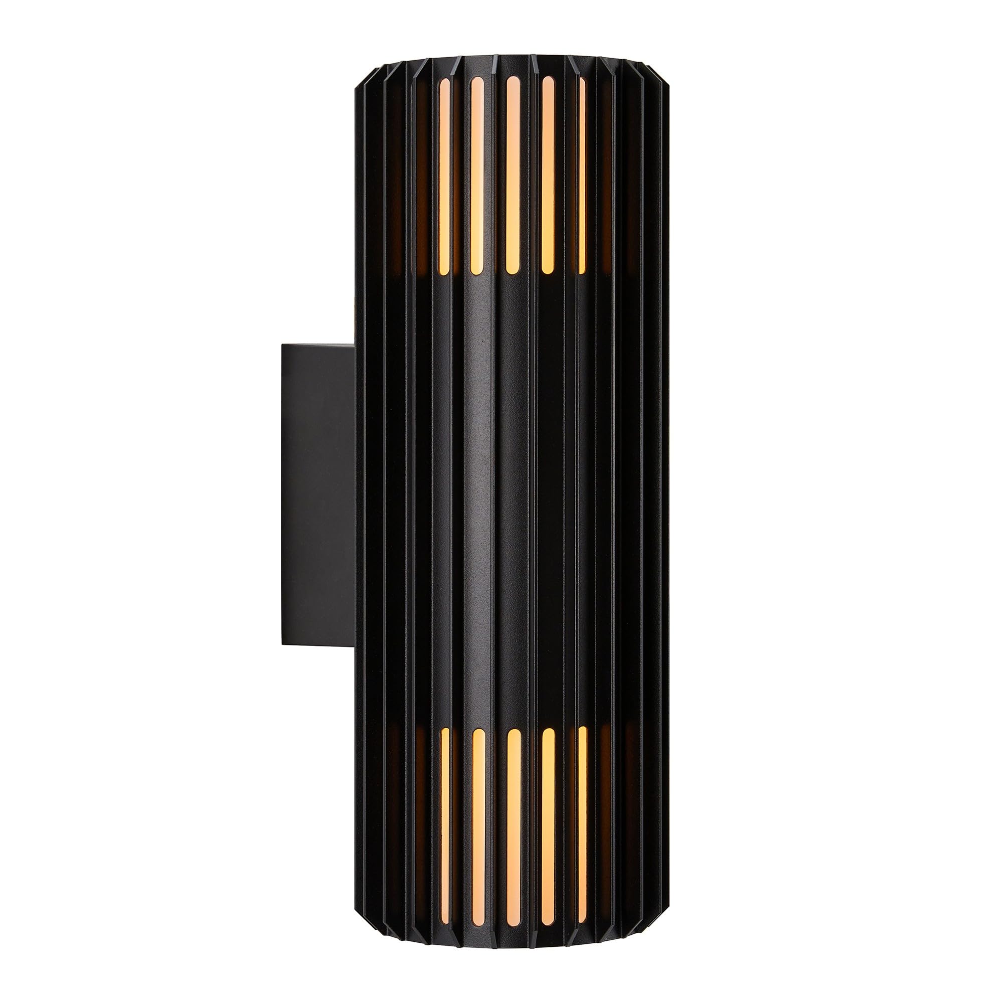 Nordlux Aludra Outdoor Wall Light Black Aluminium E27 Coastal/Marine Safe - Garden, Patio, Entrance Mains Powered, IP54