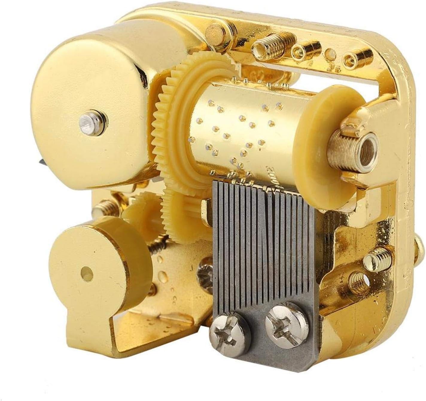 Gift Music Box Accessories Movement, Windup Gold Plating Clockwork Mechanism DIY Music Box Movement for(Jingle Bells)
