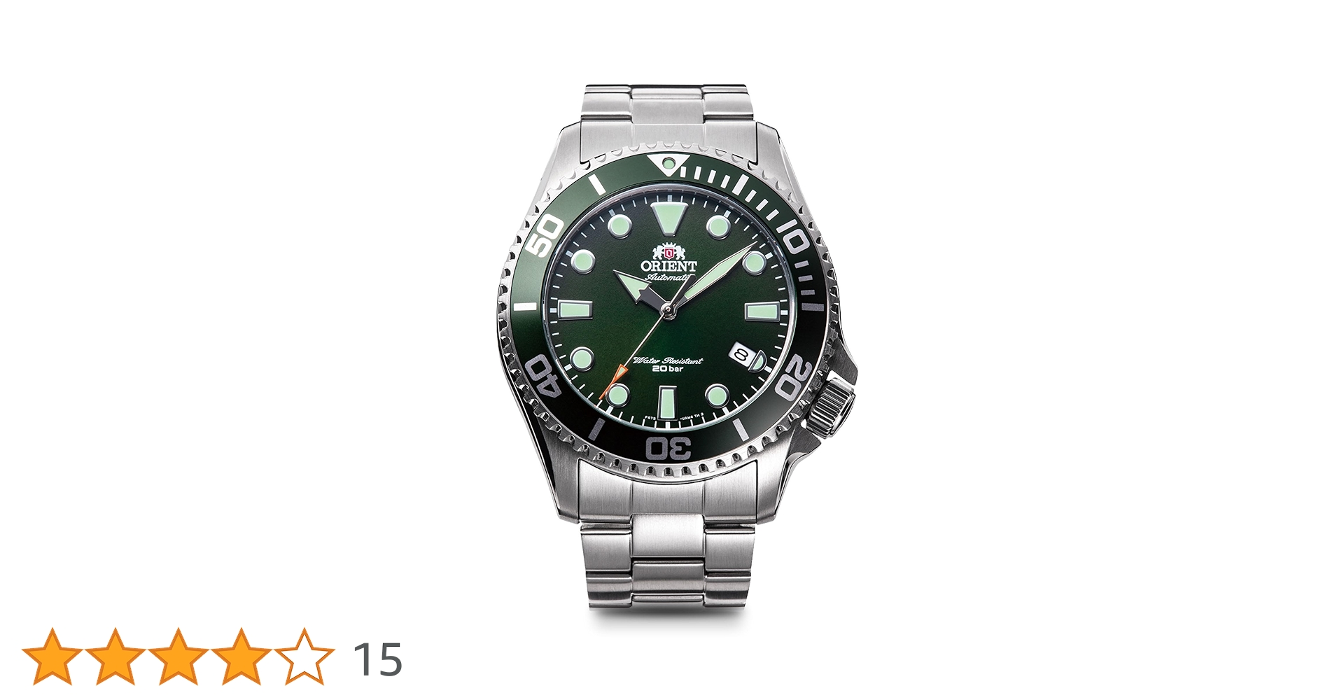 ORIENT MAKO 自動巻き グリーンダイアル 腕時計　値下げ可能です！ akky-international_wat-ora-