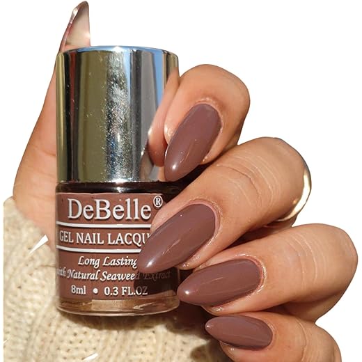 DeBelle Gel Glossy Nail Lacquer Woody Chocolate 8Ml