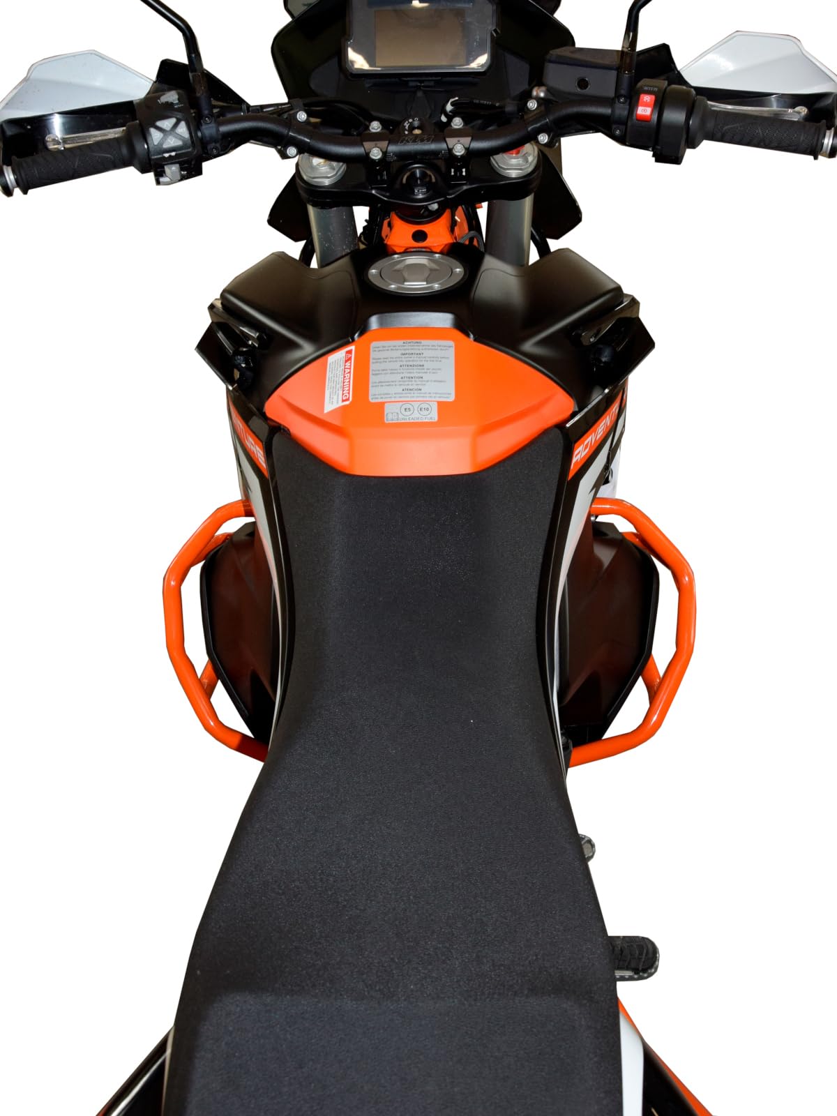 Paramotore HEED per 890 Adventure / 890 Adventure R / 790 Adventure / 790 Adventure R (2019-2022) - inferiore, arancia