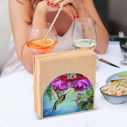Miniatura 7 de Servilleteros de acrílico transparente para mesas de colibríes, dispensador de servilletas de pie para cocina, mesa de comedor, dispensador de papel