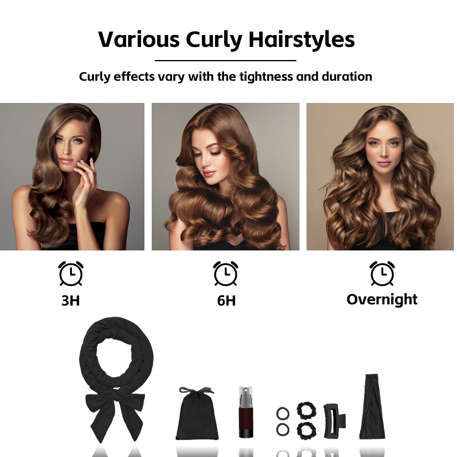 9-Piece Heatless Curling Set - Image 2