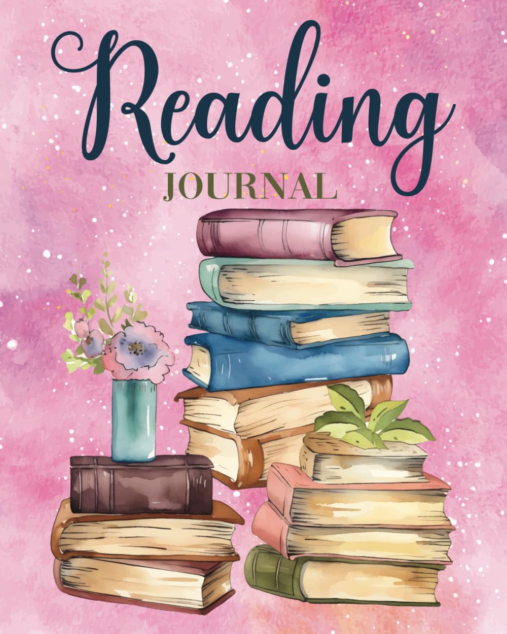 book journal reading log for women and Teen Girls: Reading Log Book Tracker to Write your Reviews and Favorite Quotes | 121 Pages | 8 x 10 inches.