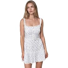 LOVESHACKFANCY Women's Andela Indigo Cloud Mini Dress