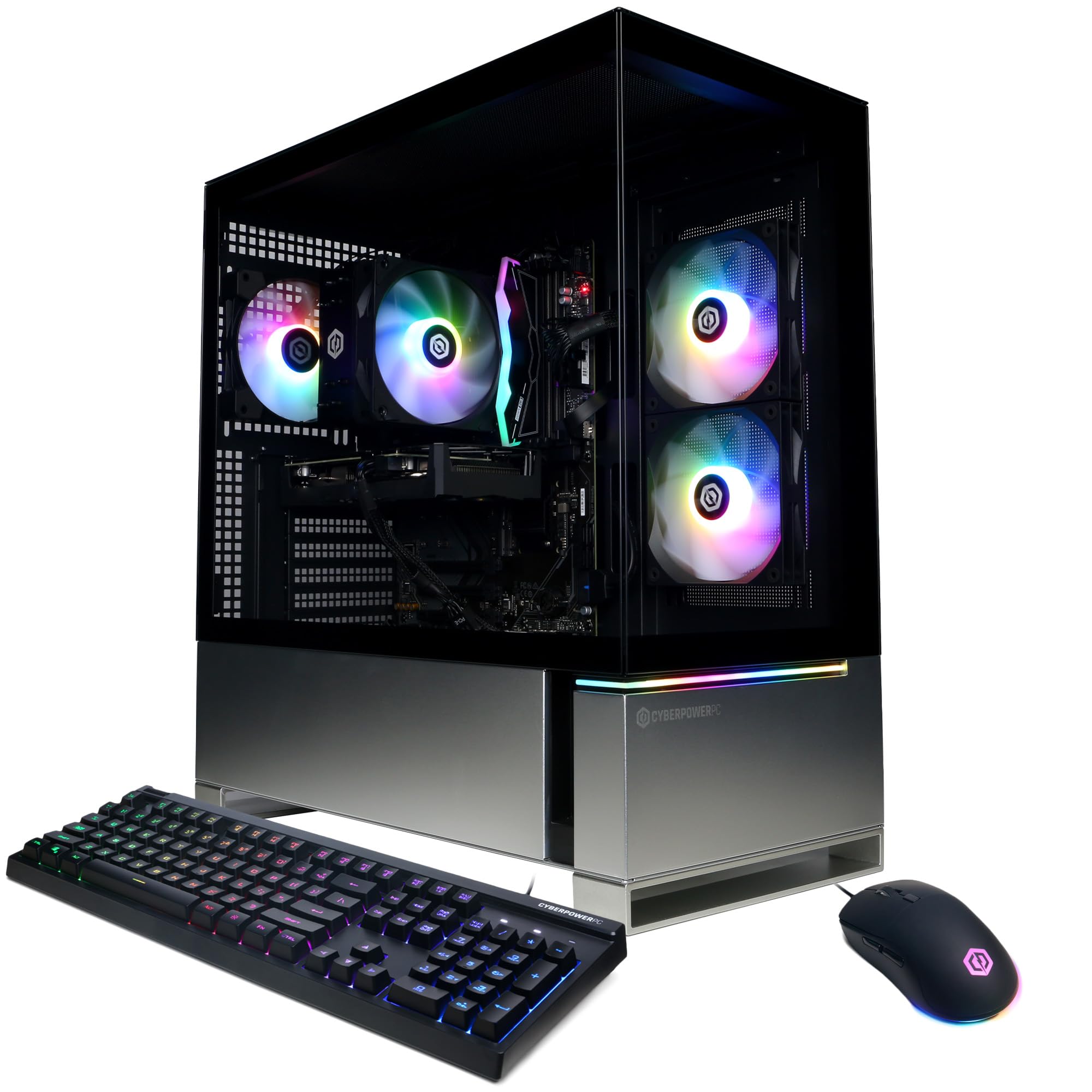 CyberPowerPC Gamer Master Gaming PC, AMD Ryzen 7 8700F 4.1GHz, GeForce RTX 5060 8GB, 16GB DDR5, 1TB PCIe 4.0 SSD, WiFi Ready &amp; Windows 11 Home (GMAI5500A2)