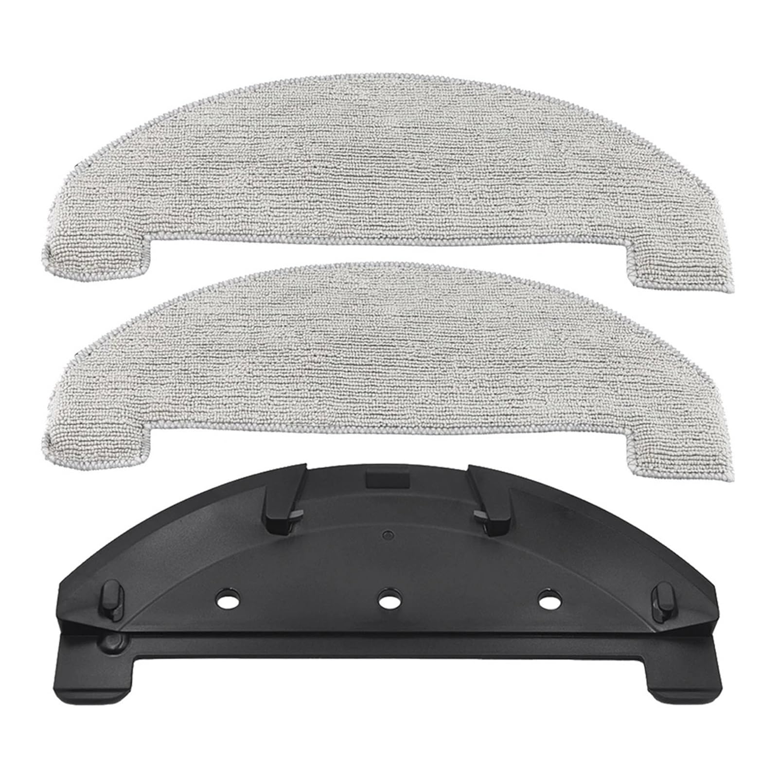 Robotic Vacuum Cleaner Mop Cloth Bracket Replacement,Compatible for Ultenic,D10/For T10 Lite/Q8/Q8max Replacement Accessories Mop Pads(Set2)