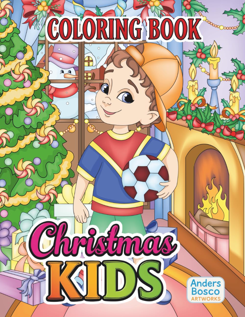 Christmas Kids Coloring Book: Color, Relax & Enjoy | 30 Cheerful Christmas Kids in Festive Holiday Scenes to Color | Wholesome Seasonal Art for All ... | Magical Holiday Scenes for Joy & Fun