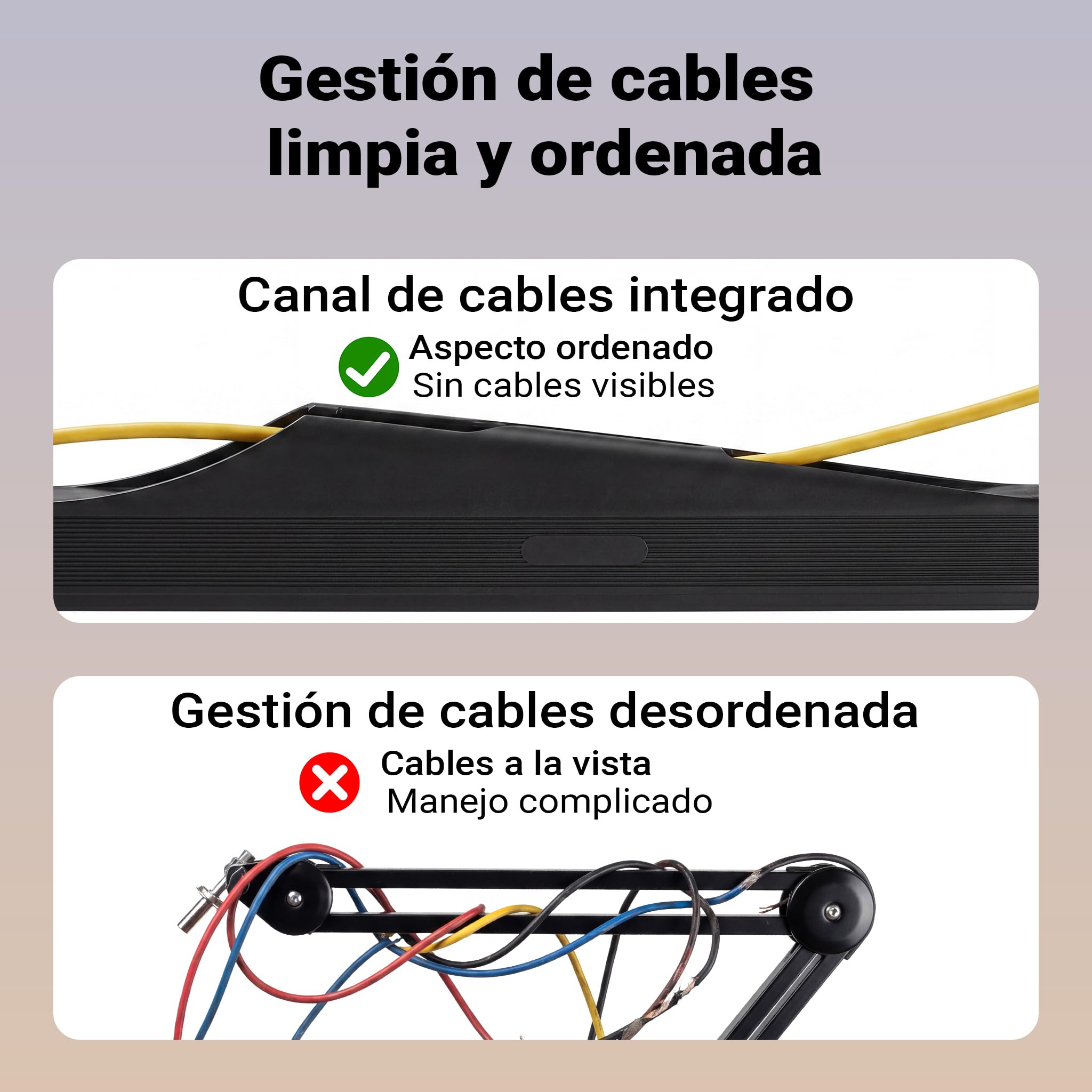 Wiltec Brazo de micrófono 80 cm soporte conexión 3/8" y 5/8" extensible mesa gaming podcast flexible