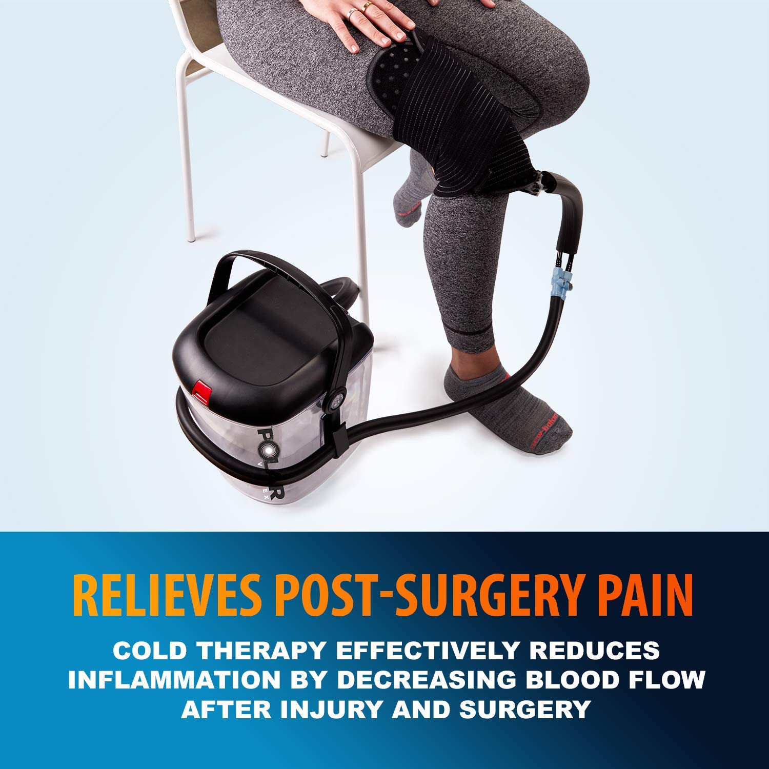 Cold Therapy Machine Gen 2 Polar Vortex Ice Circulation System with