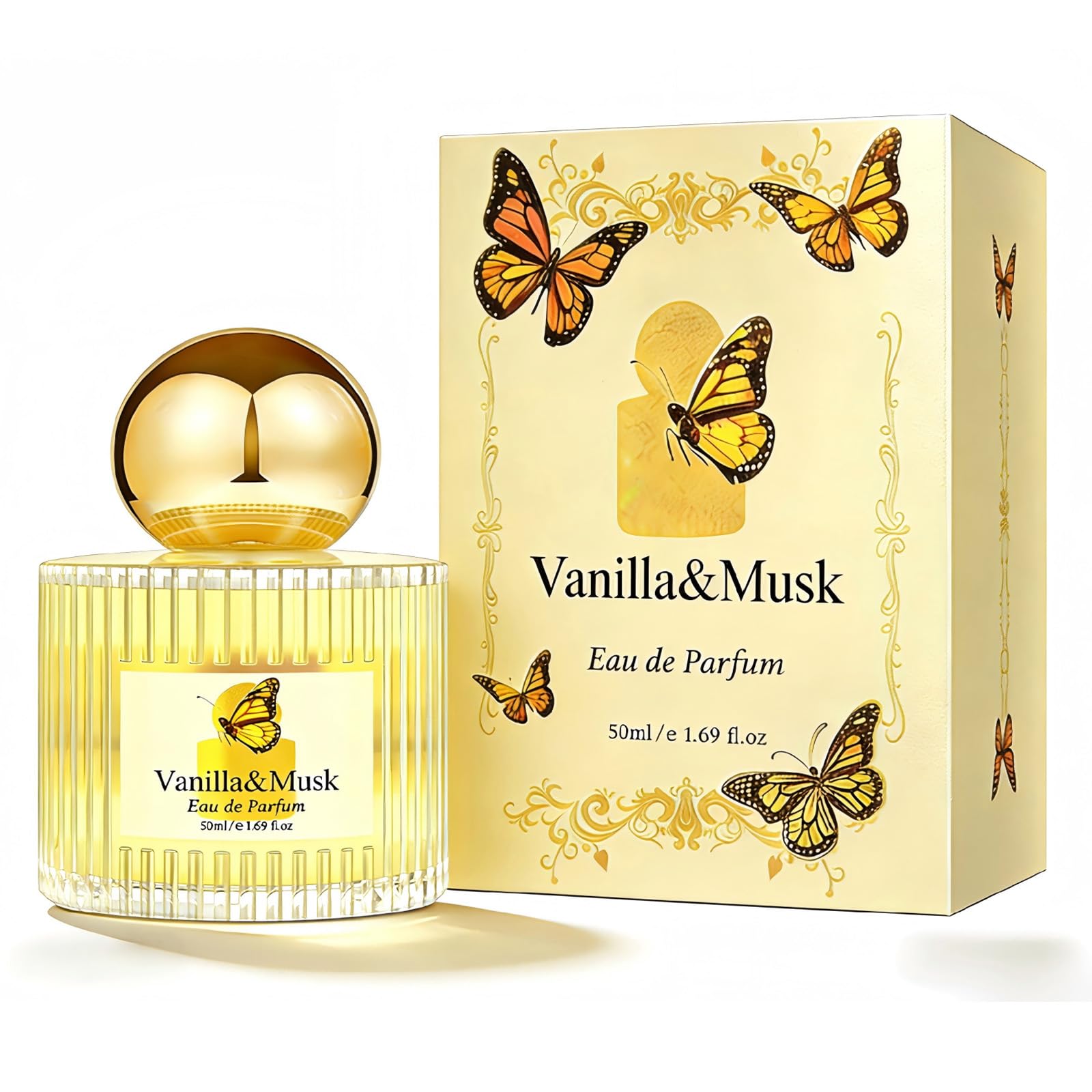 Jsykt Vanilla Perfume for Women Long-lasting Eau de Parfum with Creamy Vanilla Musk Valentines Day Gift for Her