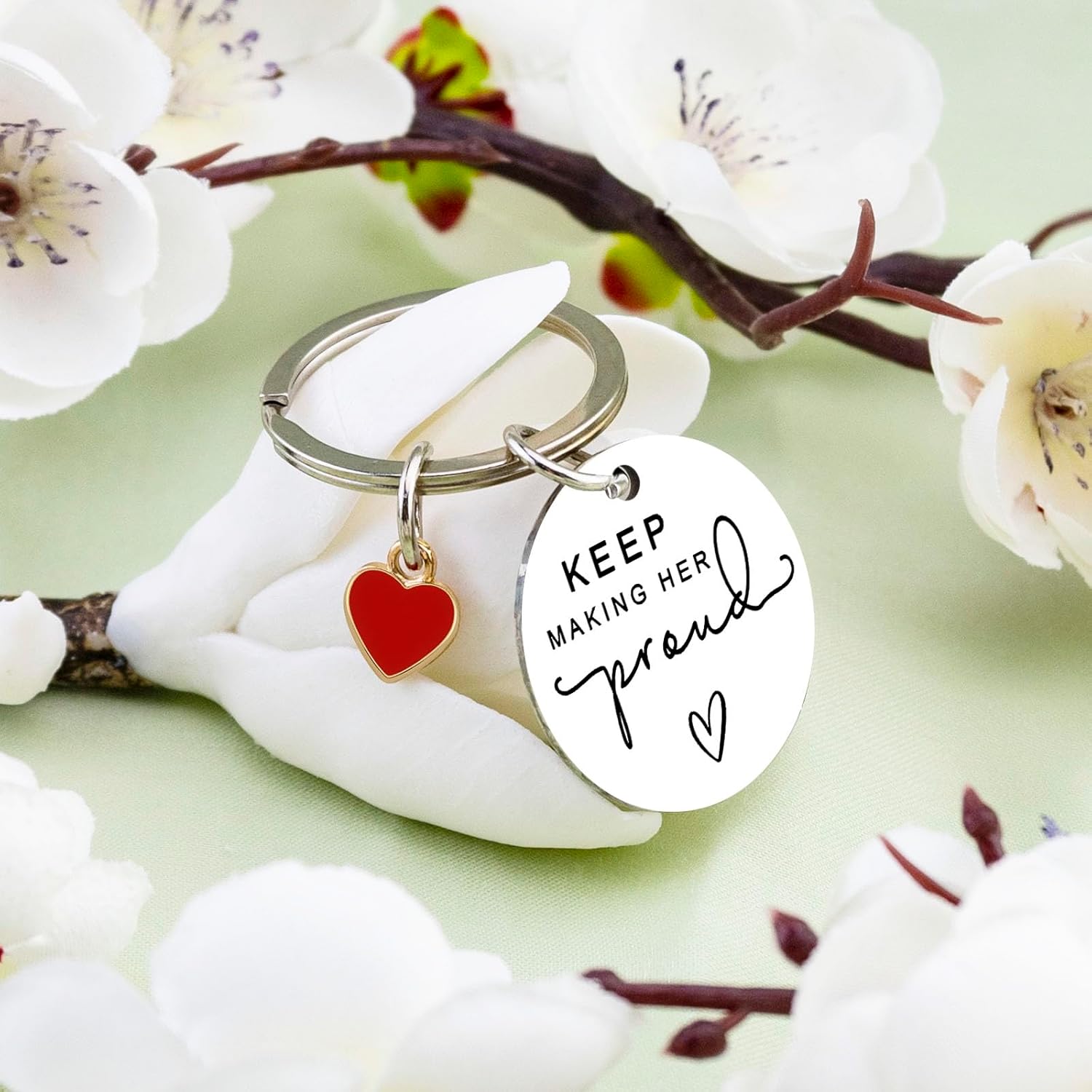 Memorial Gifts for Loss of Mom Grief Keychain Sympathy Gifts for Loss of Mother Bereavement Gift Grief Gift for Grieving Friends In Memory of Mom keychain for Her - Image 4