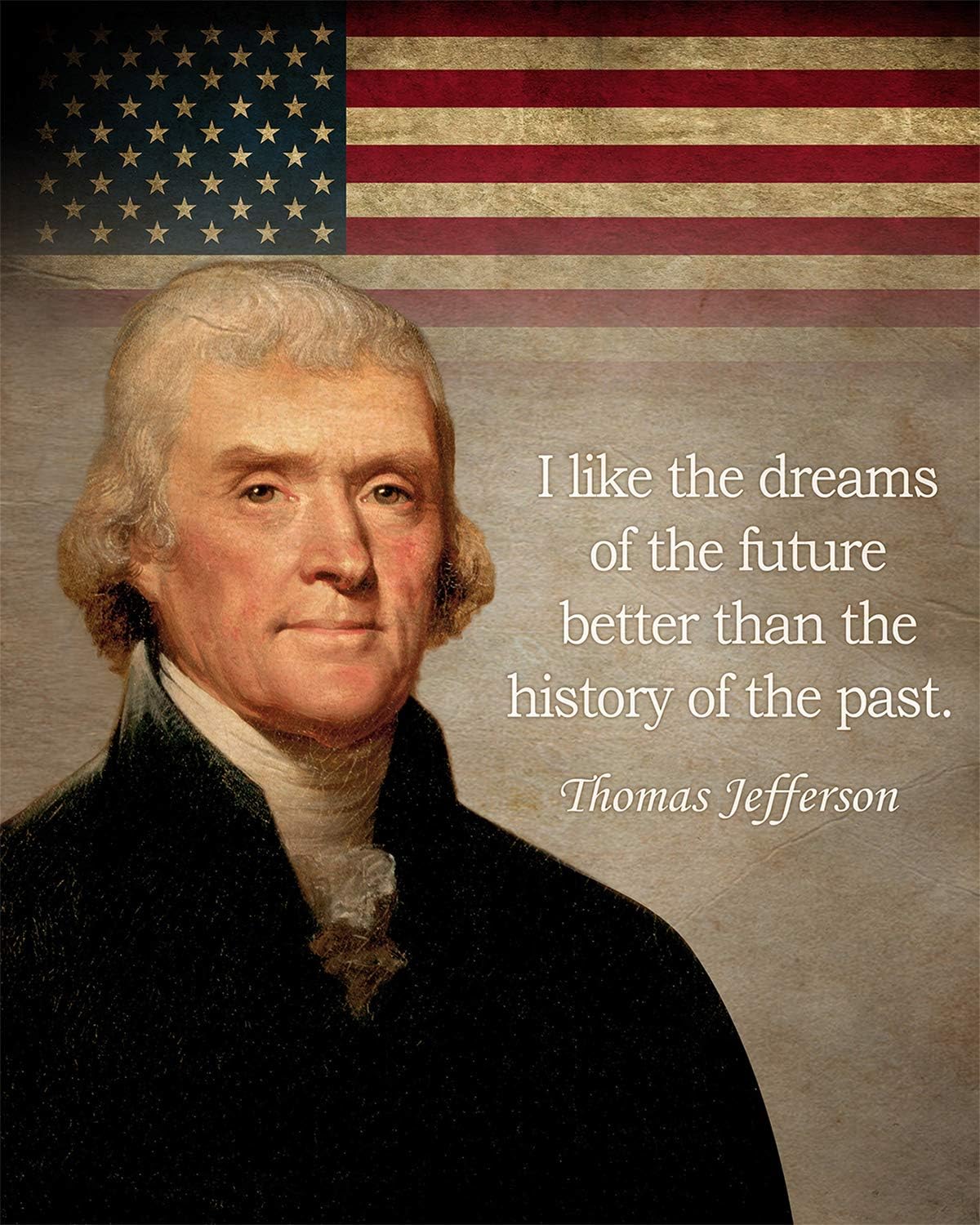 Thomas Jefferson Quotes On Religion Amazon.com: Thomas Jefferson Historic Quote - Unframed 8X10 Wall Art Print  - Great Inspirational Gift - Motivational Print - American Patriotic  President: Posters & Prints