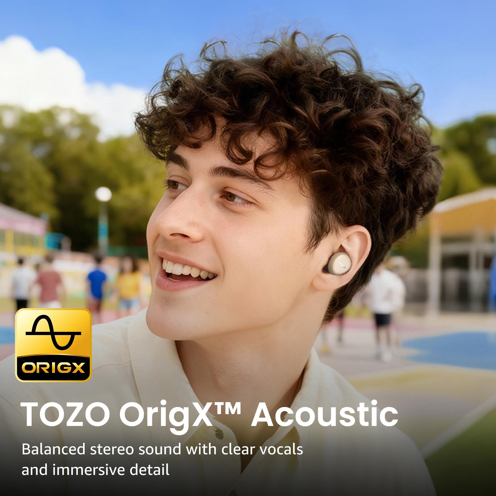 TOZO A1 Wireless Earbuds Bluetooth 5.3 Light Weight in Ear Headphones view 6