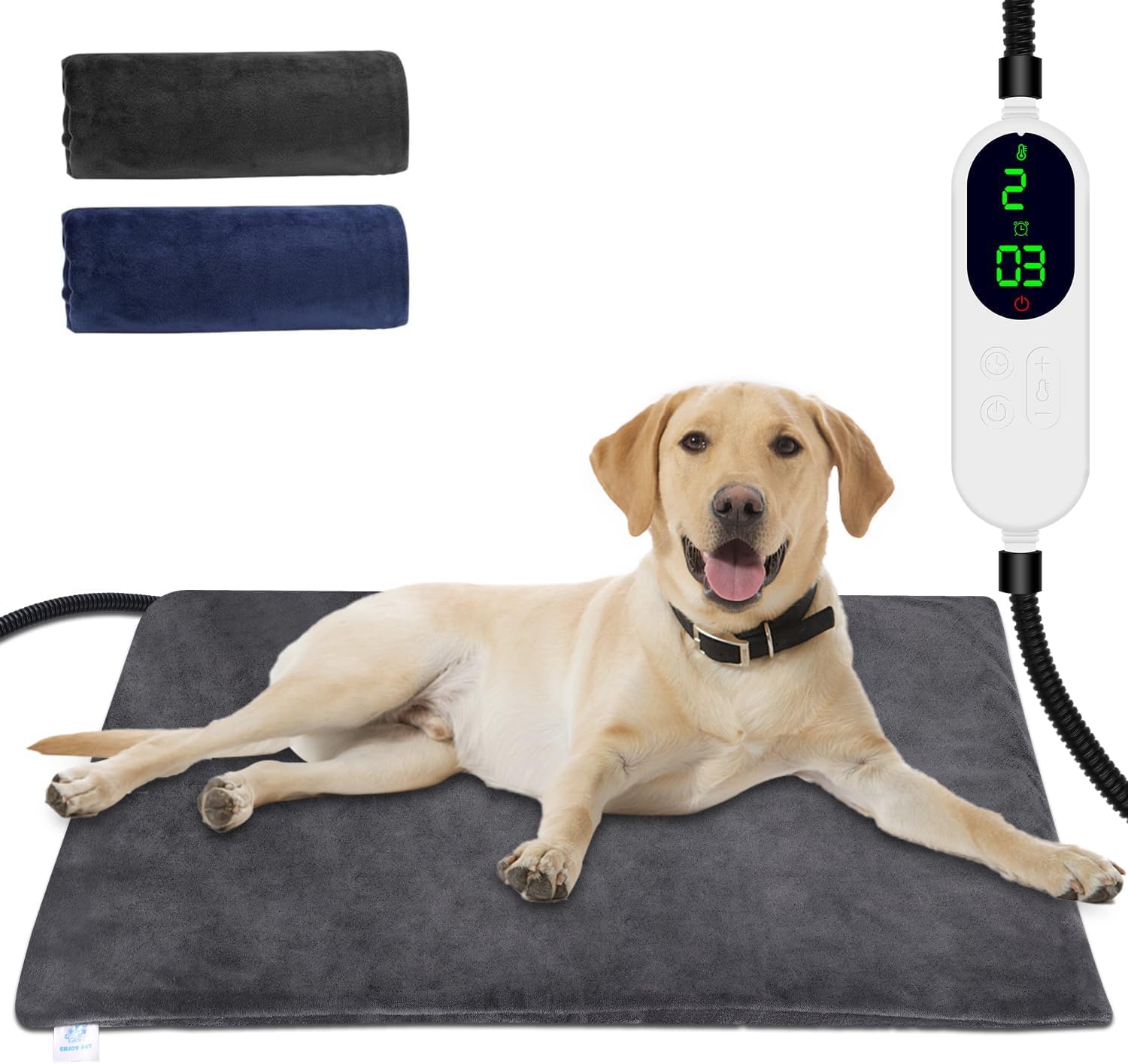 Amazon | ペット用ホットカーペット ペット用ヒーター 45*70CM 12段階