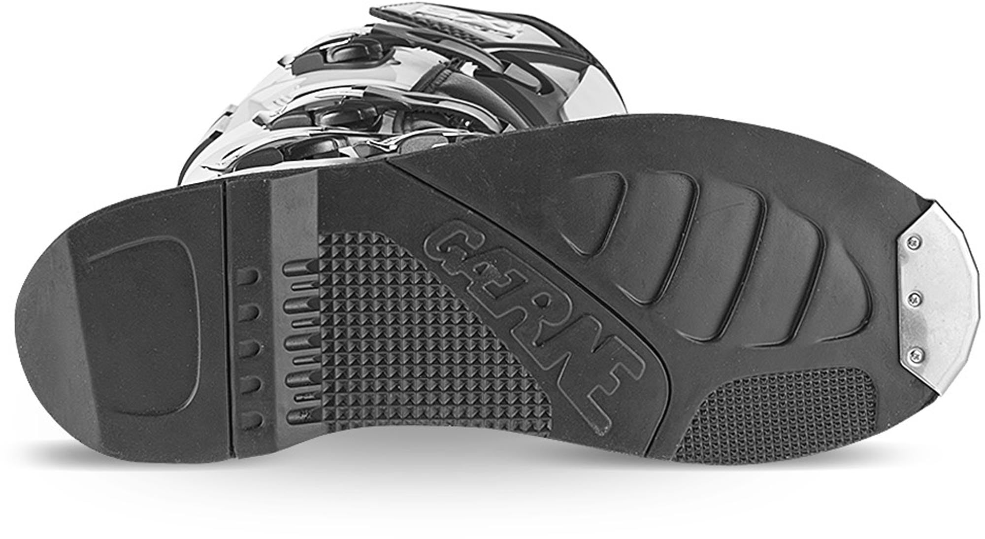 Gaerne GX1 Motocross Stiefel, grau/rot, 47