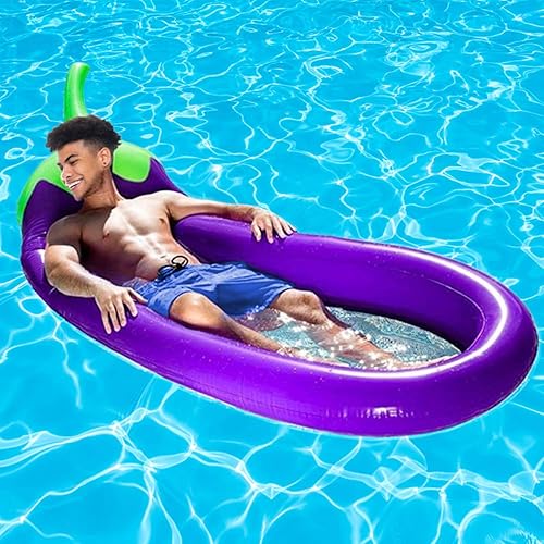 Miniatura 1 de ZHUYNXIR Flotador de piscina para adultos, flotadores de piscina, silla flotante de piscina para adultos, ideal para relajarse en la piscina y haber