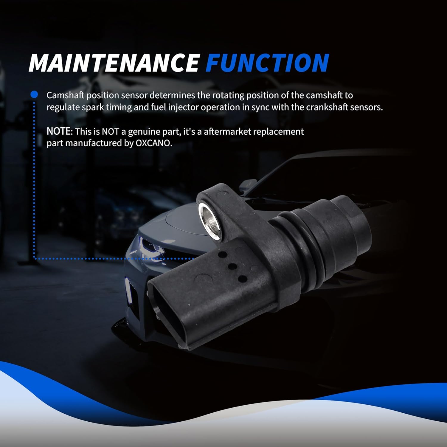 Camshaft Position Sensor Compatible with Honda CR-V 2017-2020 Civic 2016-2022 Insight 2019-2020 Clarity 2018-2020 & Acura RDX 2019-2022 TLX 2021 Accord 2017 2018 2019 2020 2021 2022 1.5L 2.0L 3.0L