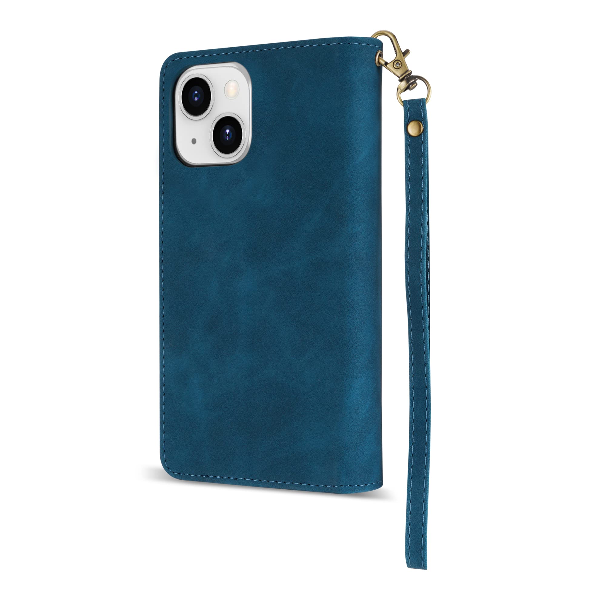 Amazon.com: ZZXX for iPhone 14 Case Wallet with [RFID Blocking