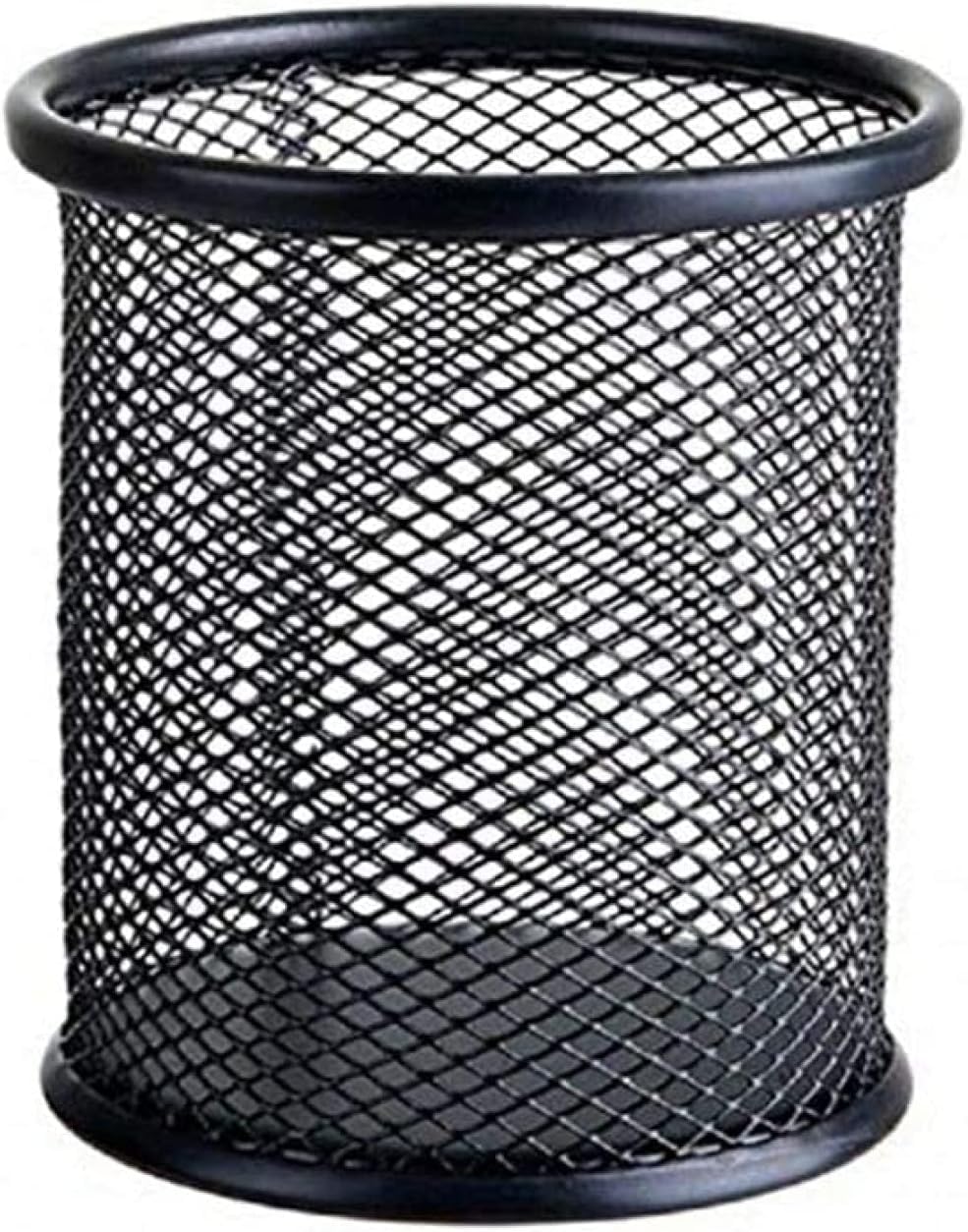 desk organizers Black Wire Mesh Pencil Holder, Desktop Pen Storage Organizer Basket