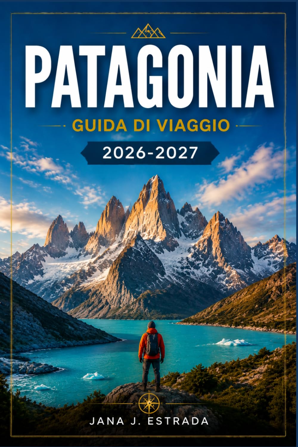 PATAGONIA GUIDA DI VIAGGIO 2026-2027: Da El Calafate a Torres del Paine con itinerari regionali, sentieri sui ghiacciai, Fitz Roy, avvistamento della fauna selvatica e attraversamenti di frontiera.