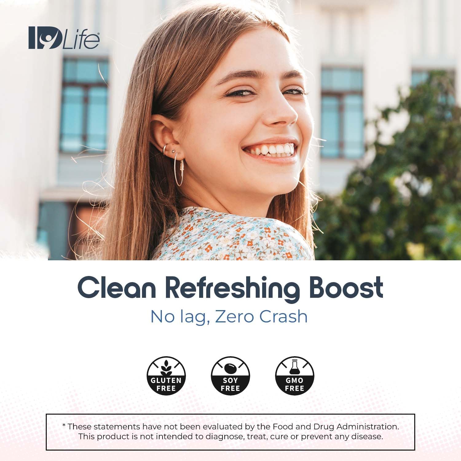 IDLife - Energy Blue Razz Rush - Time-Release Caffeine, L-Theanine & Alpha Lipoic Acid for Clarity, Stamina & Clean Fuel - 15 Sticks