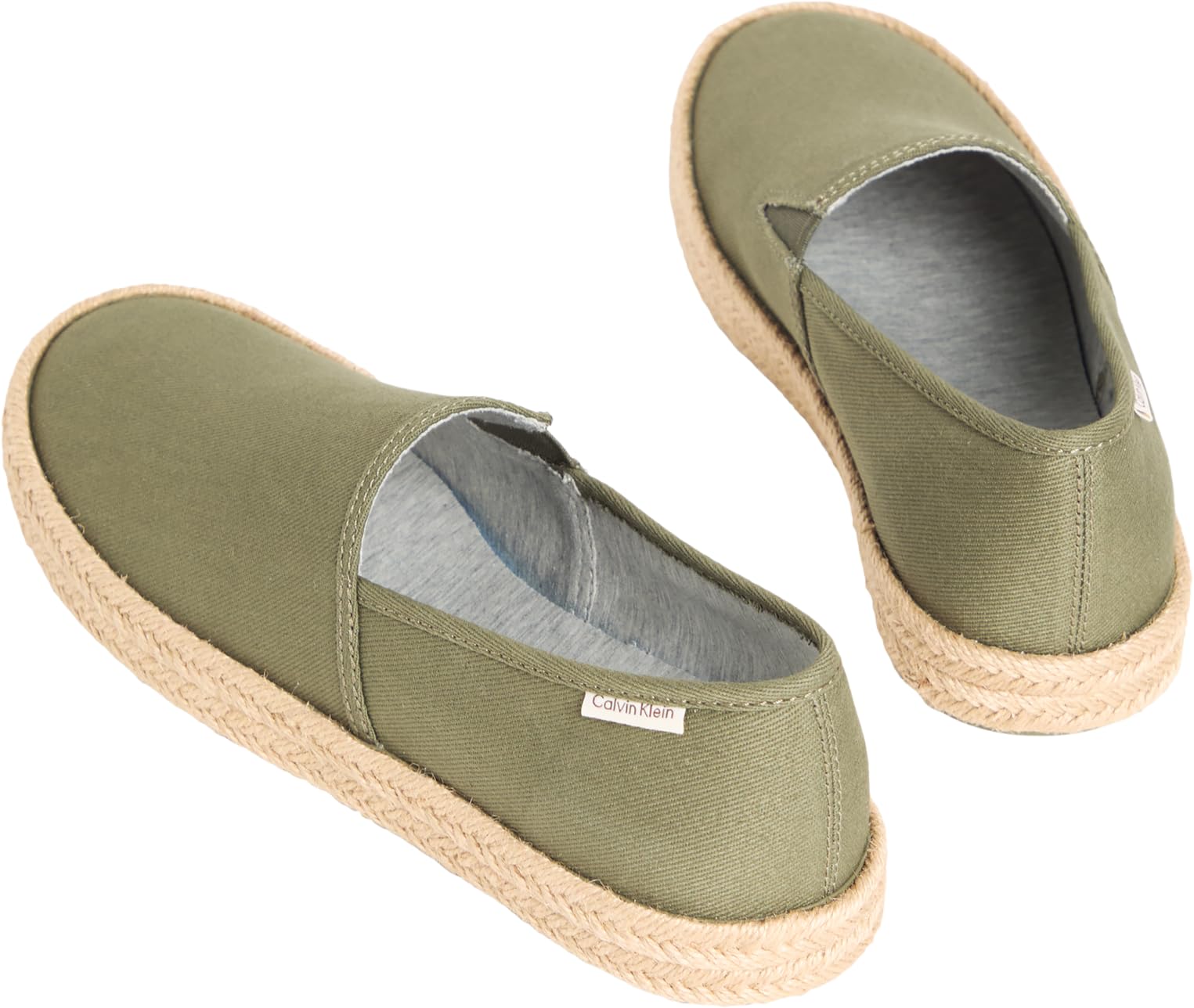 Calvin Klein Herren Espadrilles ESS Espadrille Cv Sommer, Grün (Deep Lichen Green), 43