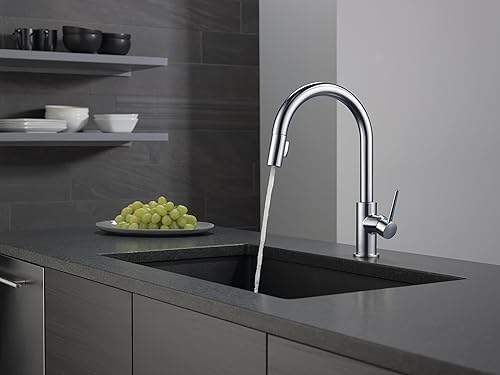 Miniatura 2 de Delta Faucet Trinsic - Grifo para cocina de níquel cepillado con rociador extendible y cabezal de acople magnético, ártico inoxidable 9159-AR-DST