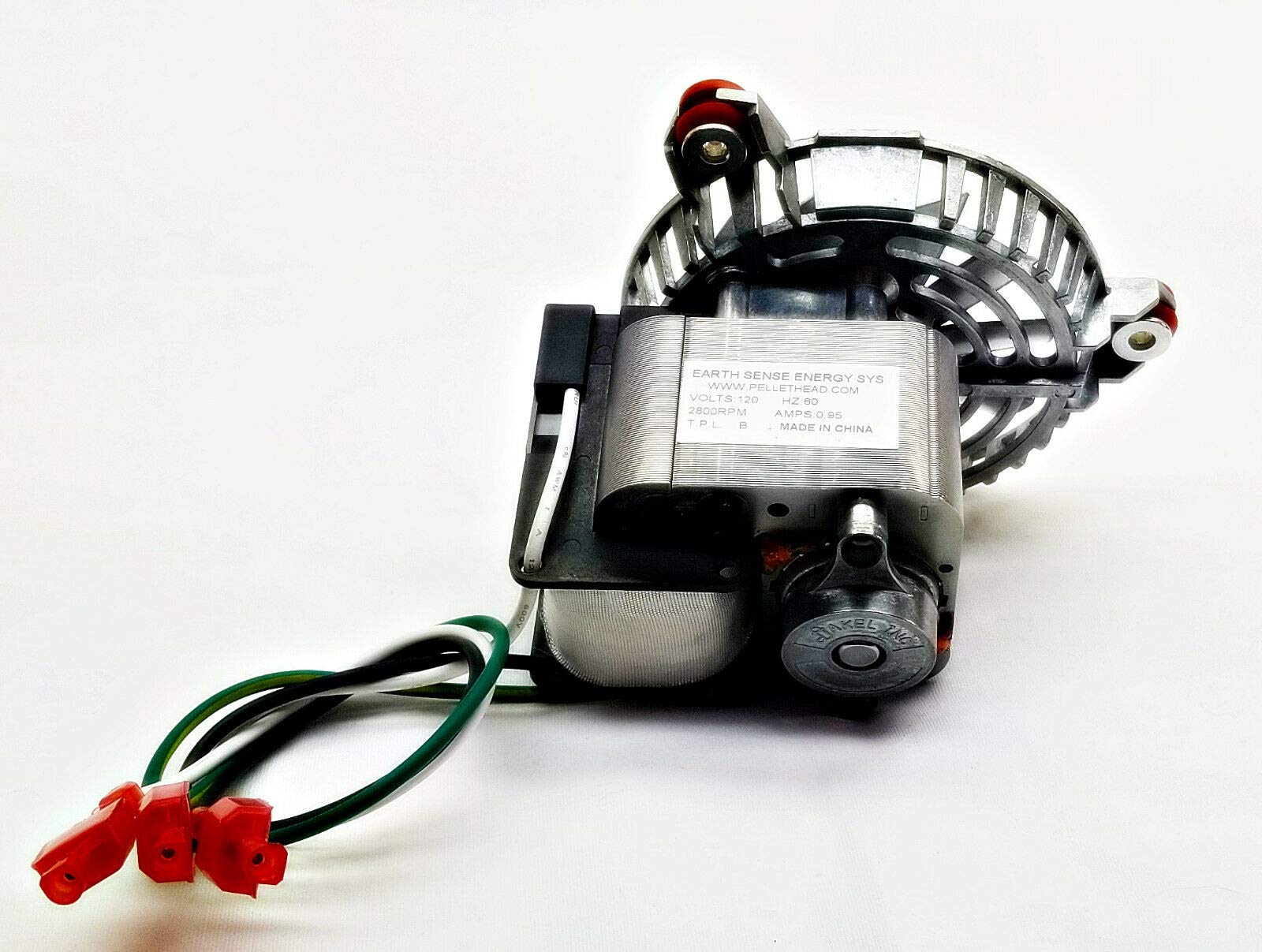 Amazon.com: (New) Jamestown Pellet Combustion Exhaust Blower Motor Fan w/ 4  3/4 PH-UNIVCOMBKIT J1000 ~ J2000 ~ J3000 : Appliances