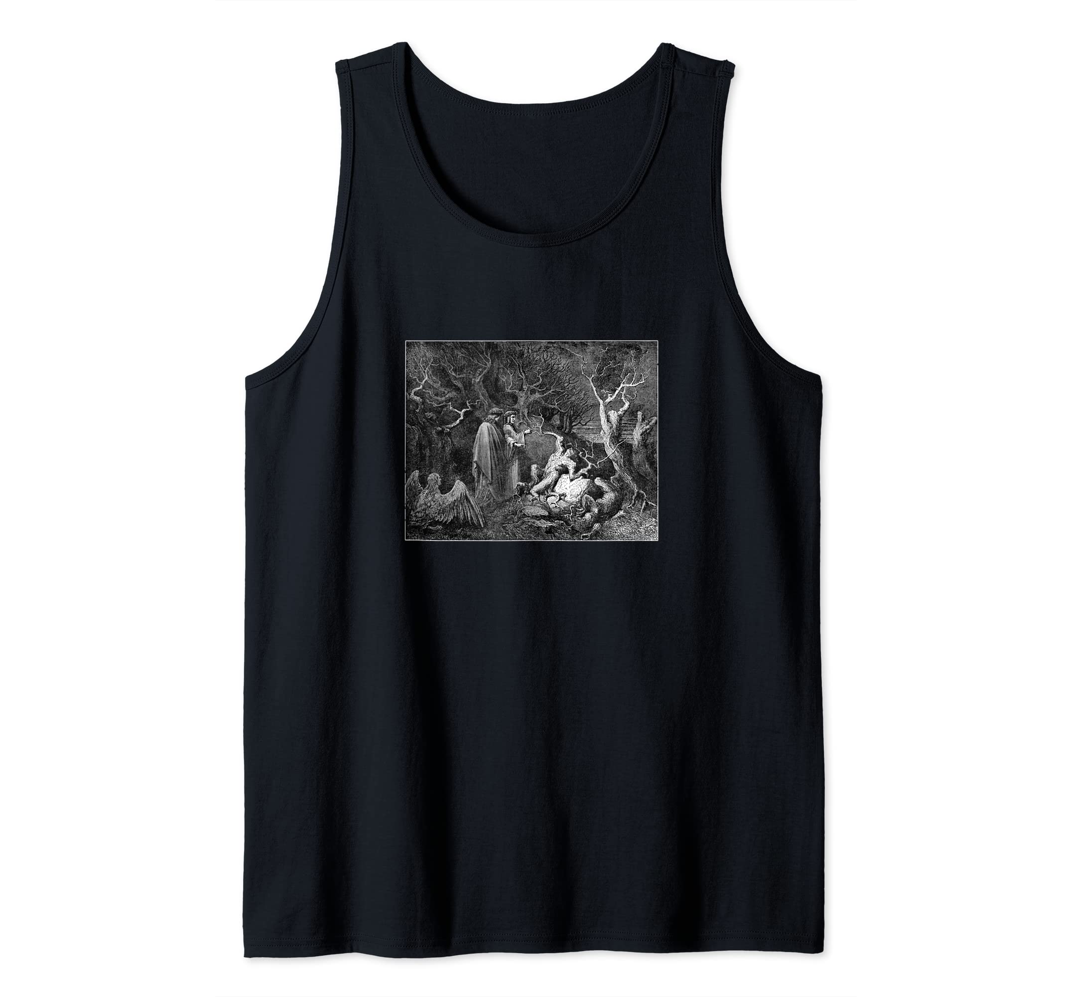 Dante’s Inferno “Why Pluck’st Though Me?” Gustave Doré Tank Top