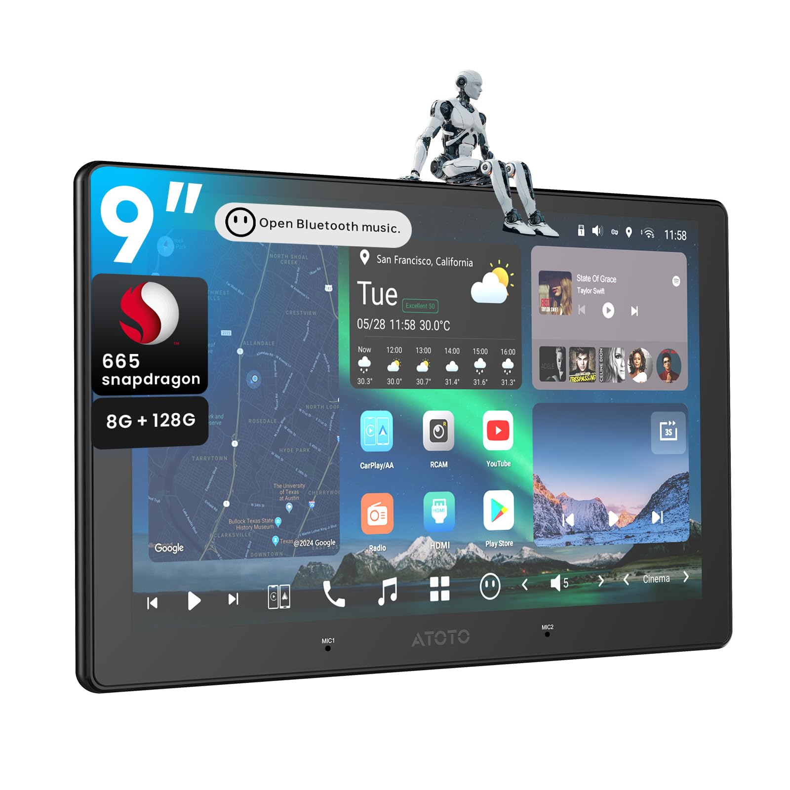 ピ*ಣ様 [9インチ] ATOTOZONE A5L Androidナビ 2DIN Amazon.co.jp: [9インチ] ATOTOZONE A5L Androidカーナビ2DIN